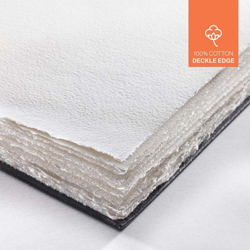 Caiet hartie acuarela Deckle Edge Hahnemuhle