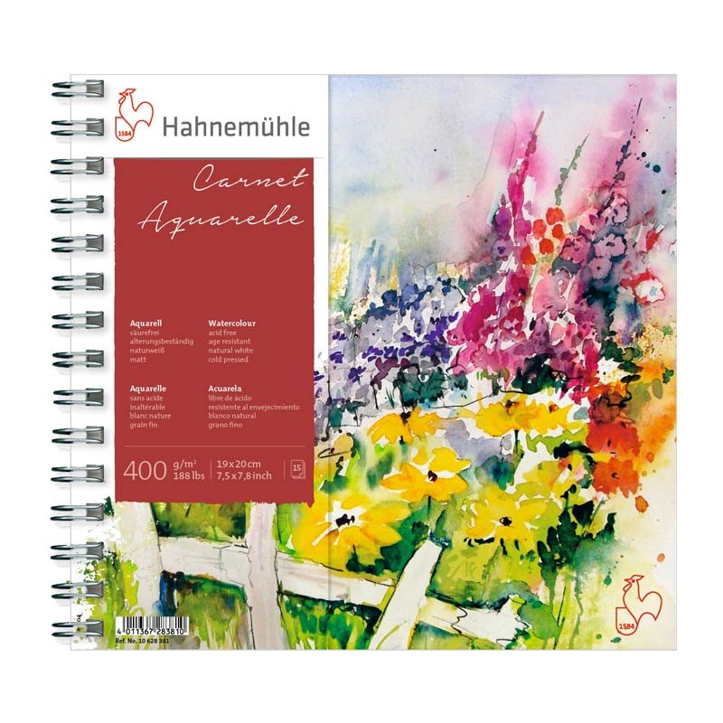Bloc hartie acuarela Carnet de Voyage Hahnemuhle