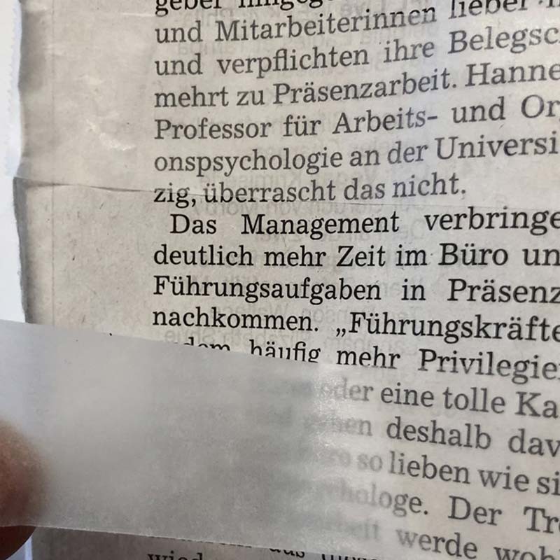 Filmoplast P banda adeziva hartie transparenta