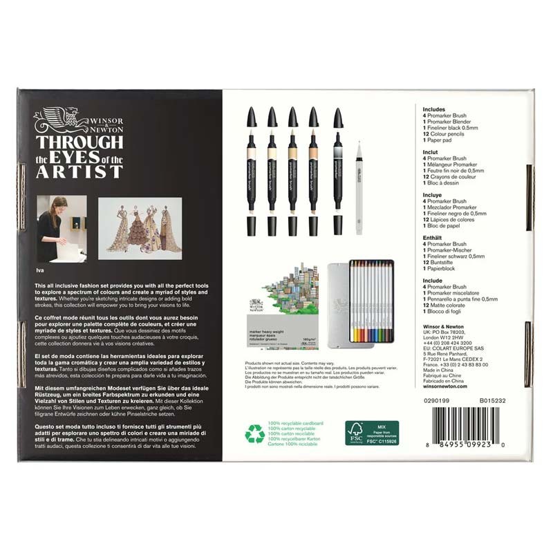 Set desen Fashion Winsor & Newton