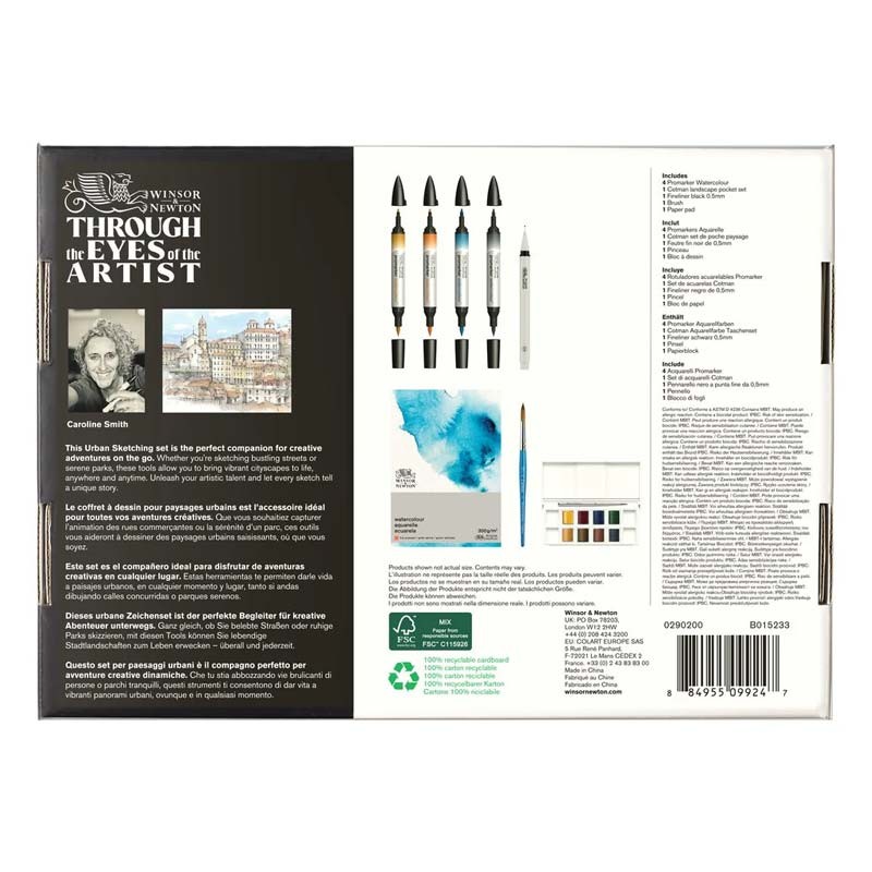 Set desen Urban Sketching Winsor & Newton