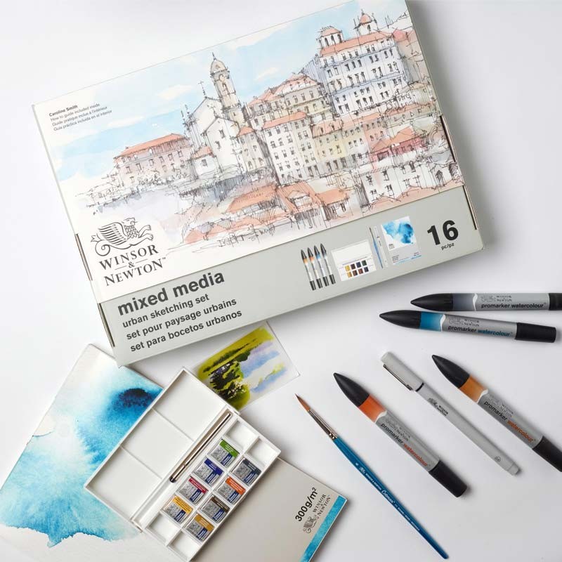 Set desen Urban Sketching Winsor & Newton