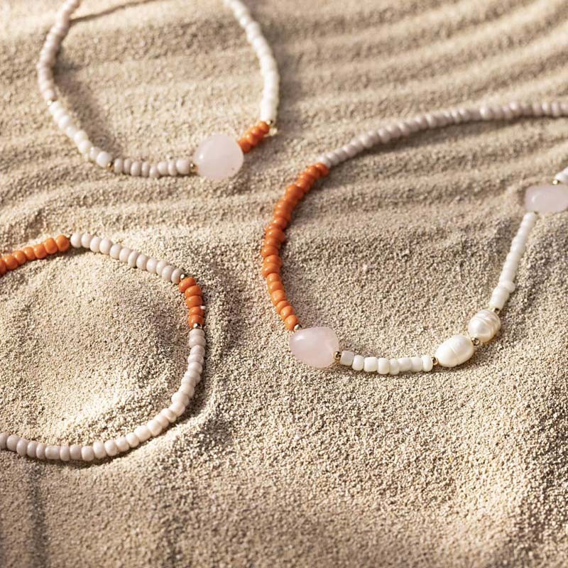 Kit bijuterii Rose Quartz Mini Craft Mixt
