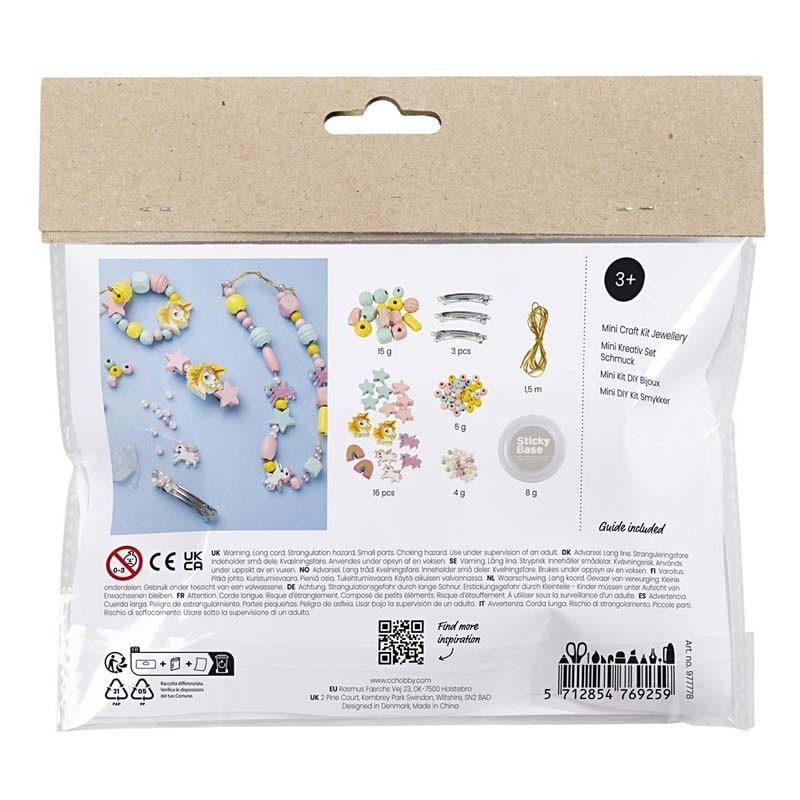 Kit bijuterii Unicorn Biju Mini Craft Mixt