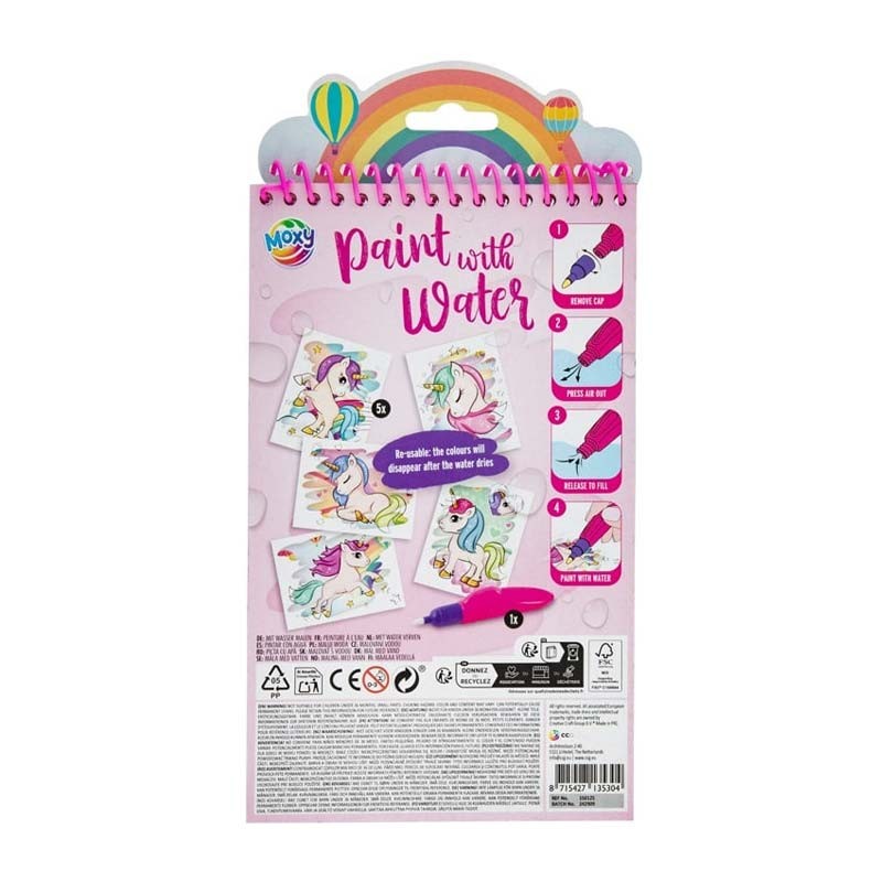 Set pictura cu apa Unicorn Moxy