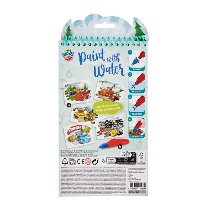 Set pictura cu apa Cars Moxy
