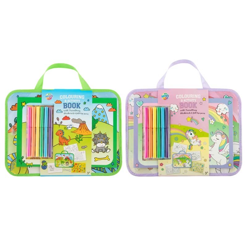 Set creativ calatorii Dino Moxy