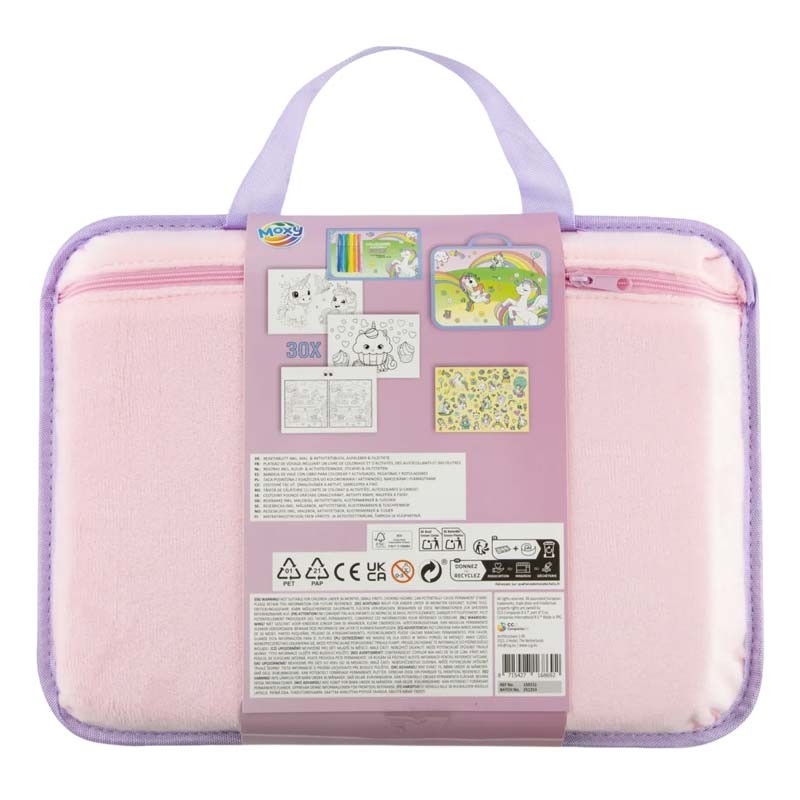 Set desen creativ calatorii Unicorn Moxy