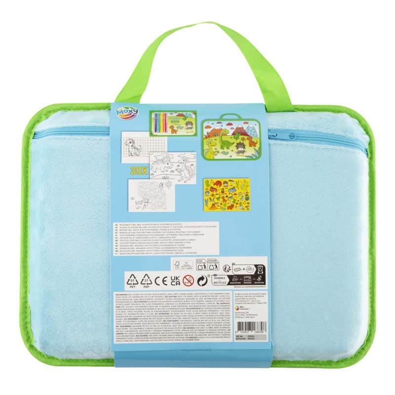Set desen creativ calatorii Dino Moxy