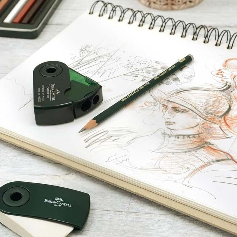 Set 12 creioane grafit 9000 Art Faber-Castell