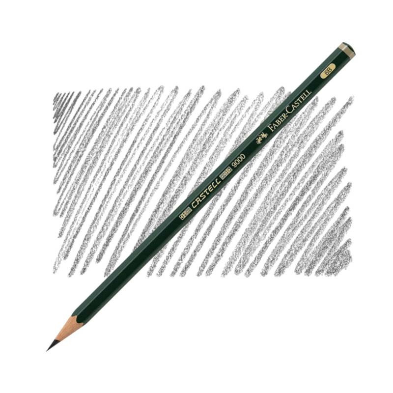 Set 12 creioane grafit 9000 Art Faber-Castell