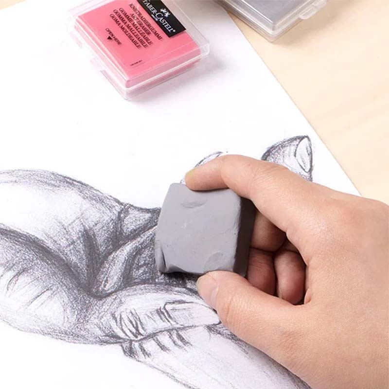 Radiera plastica colorata Trendy Faber-Castell