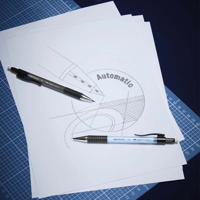Creion mecanic 0.5 mm Grip Matic 1375 Faber-Castell