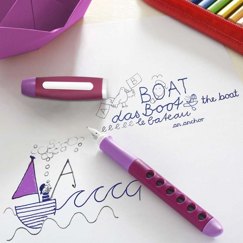 Stilou scolar Scribolino Blackberry Faber-Castell