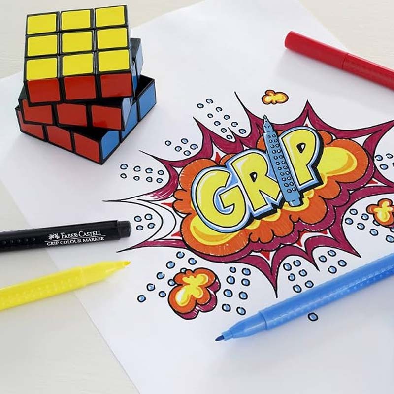 Set 10 carioci Grip Faber-Castell