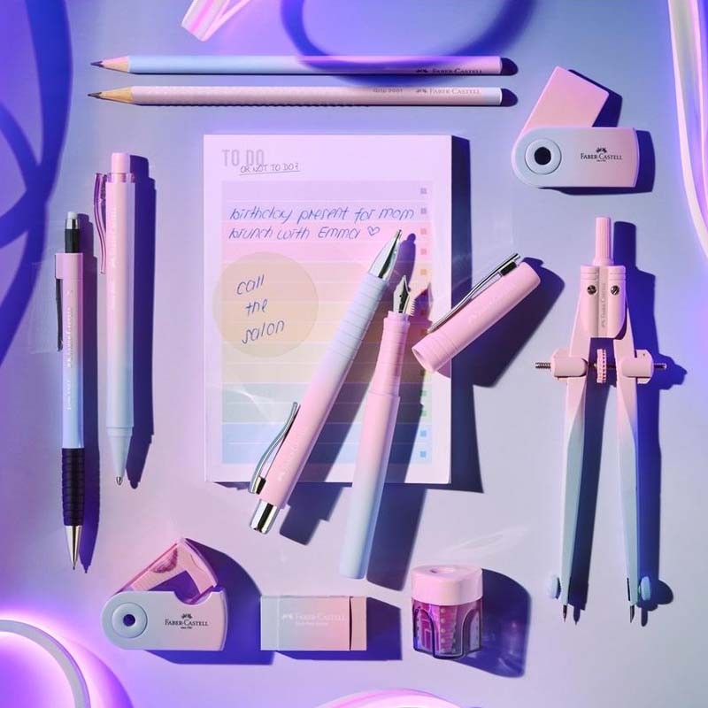 Compas 2 piese Flow Faber-Castell