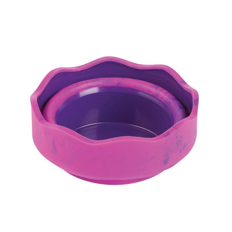 Pahar pictura Click&Go Pink Marble Faber-Castell