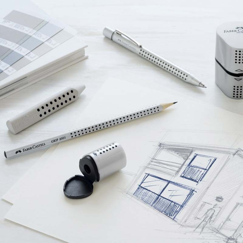 Ascutitoare tripla Grip Faber-Castell