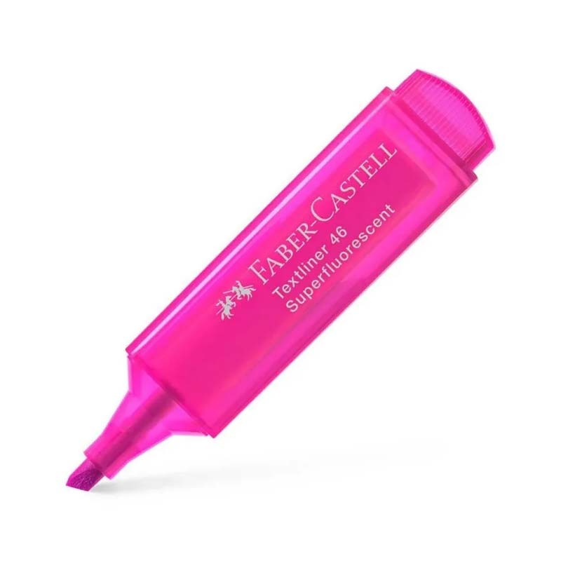 Set 4 marker evidentiator Super Fluo Faber-Castell
