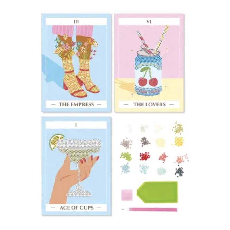 Pictura cu diamante Tarot Happy Hour Graine Creative