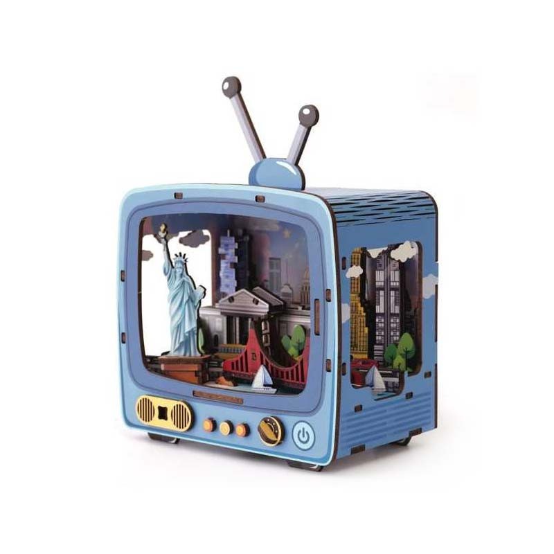 Kit macheta lemn LED New York Graine Creative