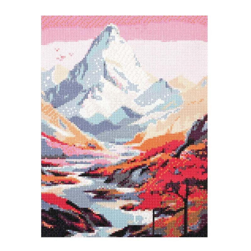 Pictura cu diamante Mountain Graine Creative