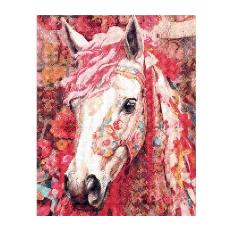 Pictura cu diamante Horse Graine Creative