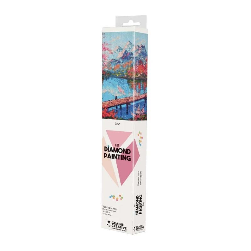 Pictura cu diamante Lake Graine Creative