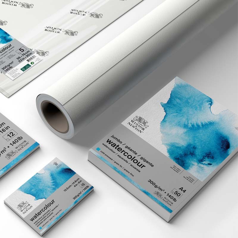 Bloc hartie pictura acuarela Jumbo Winsor & Newton