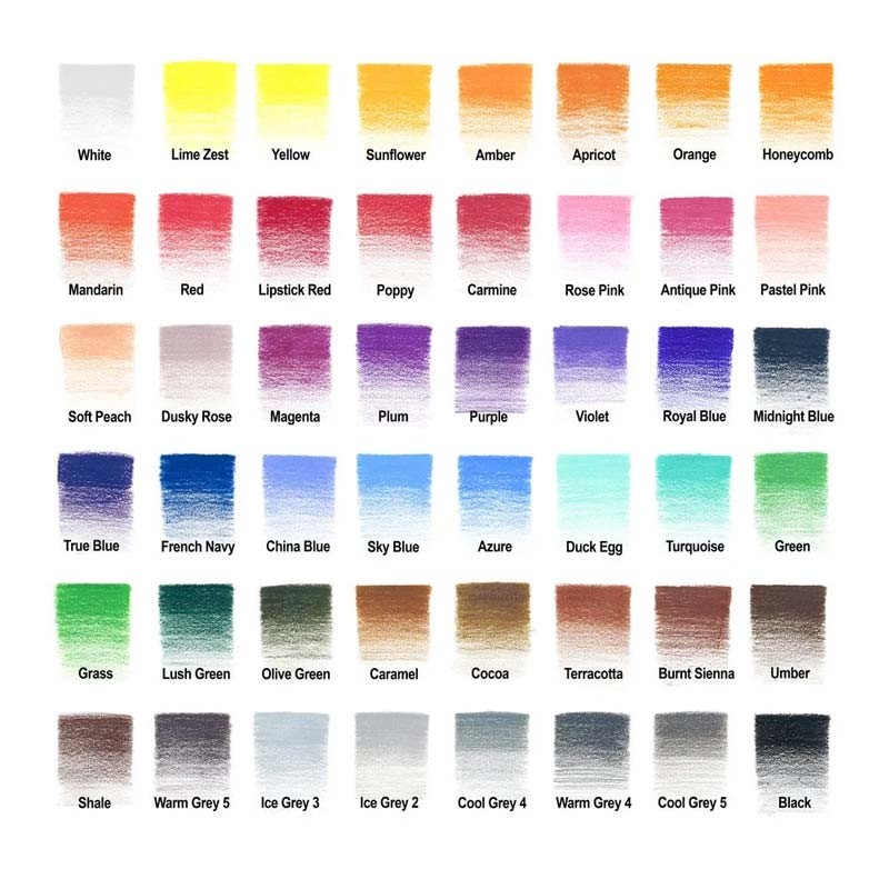 Set 48 creioane colorate Winsor&Newton