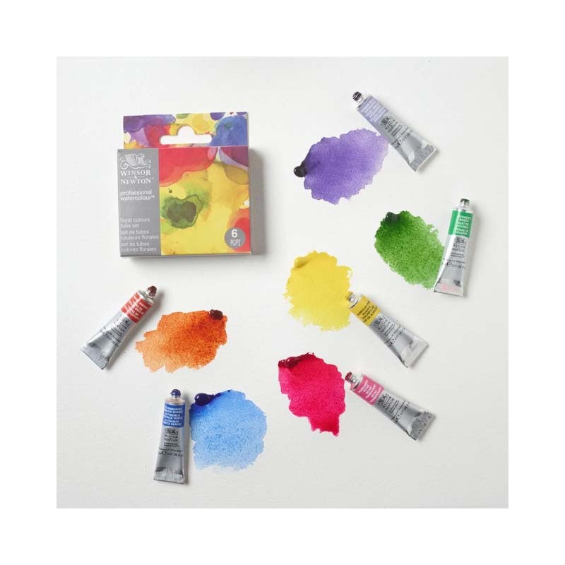 Set 6x5ml Floral Professional Winsor&Newton