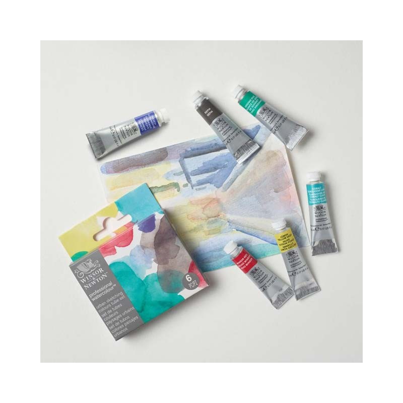 Set 6x5ml Urban Sketching Professional Winsor&Newton