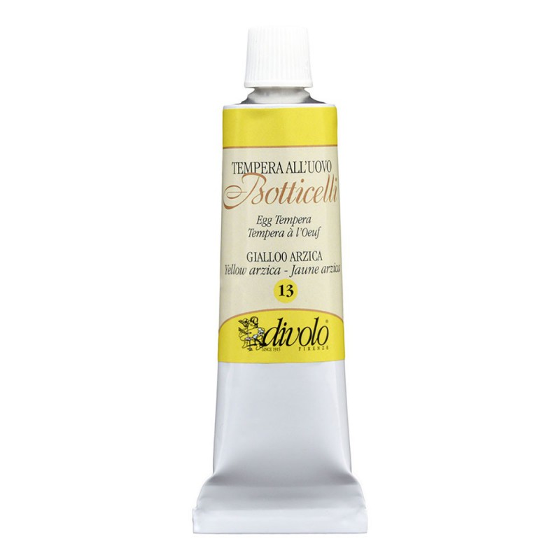 Culori tempera emulsie ou Botticelli Divolo