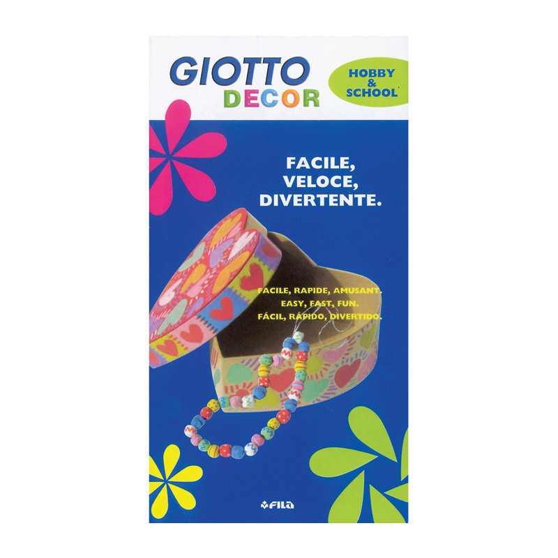 Set 5 markere Decor Metal Giotto