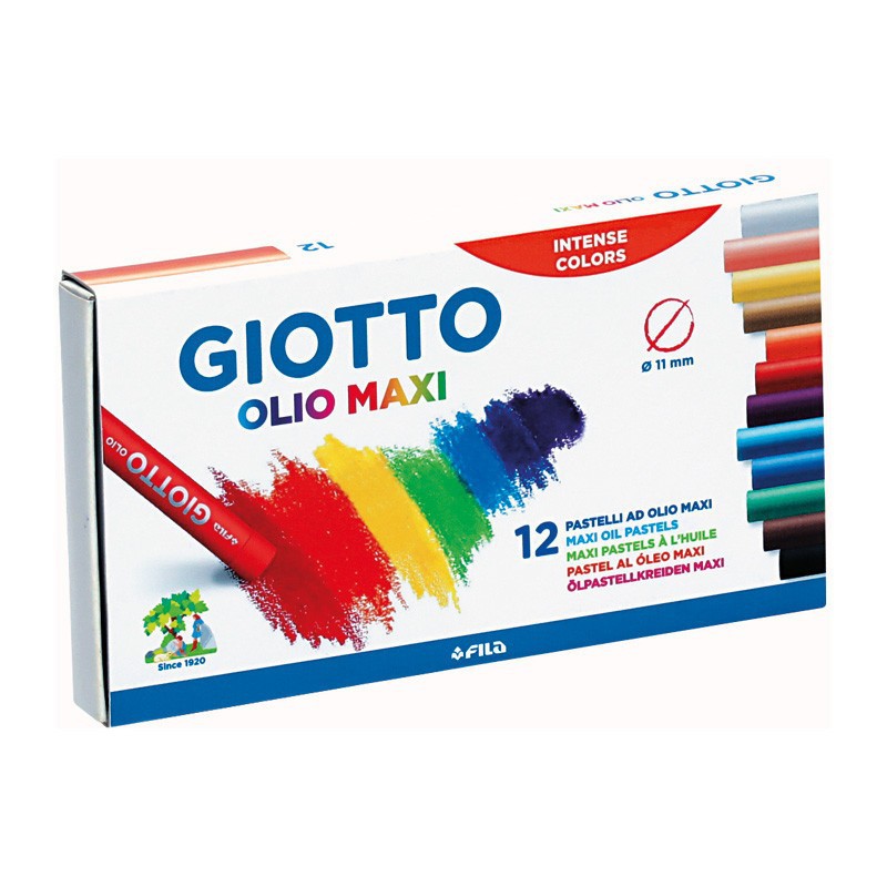Set 12 pastel uleios Giotto