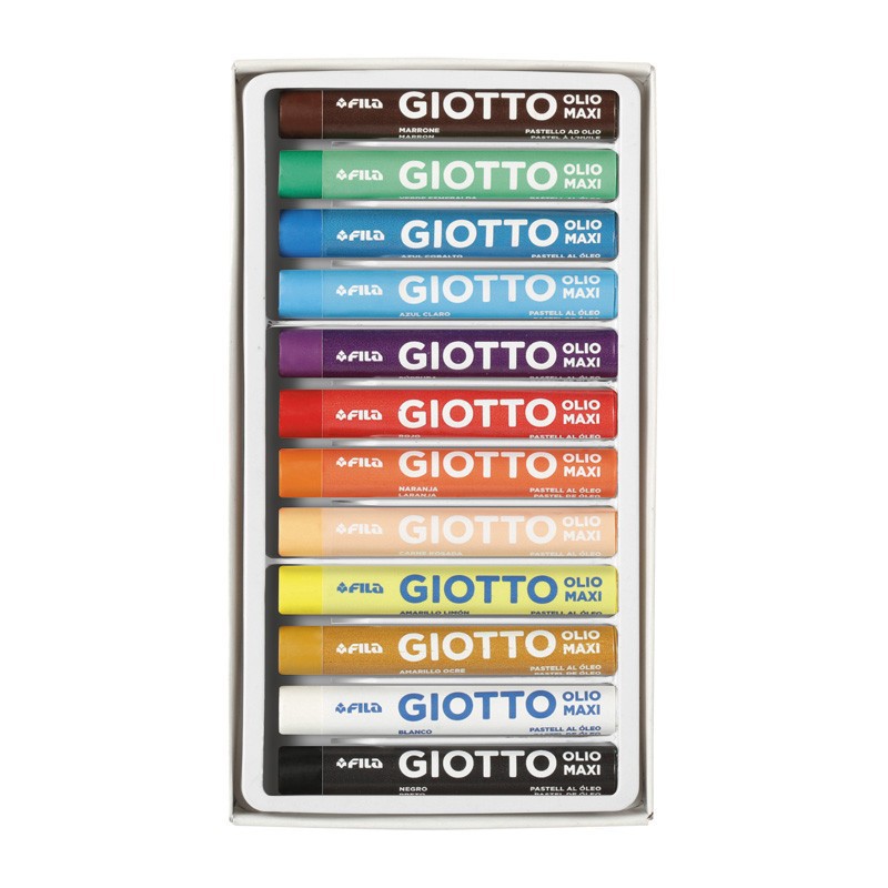 Set 12 pastel uleios Giotto