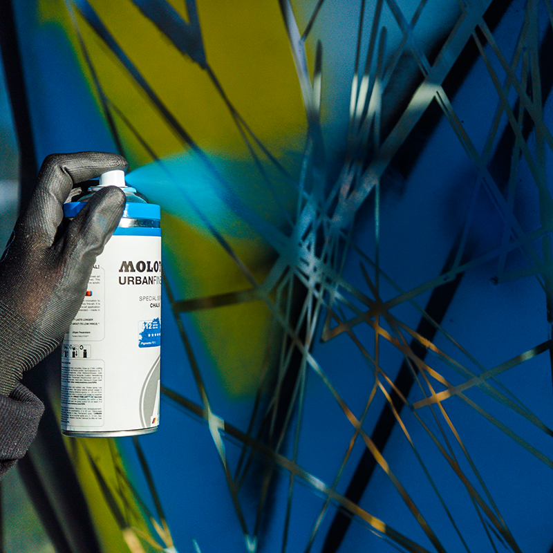 Spray acrilic Urban Fine Art Artist Molotow