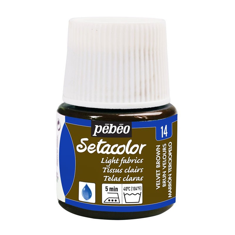 Culori textile Setacolor Light Fabrics Pebeo