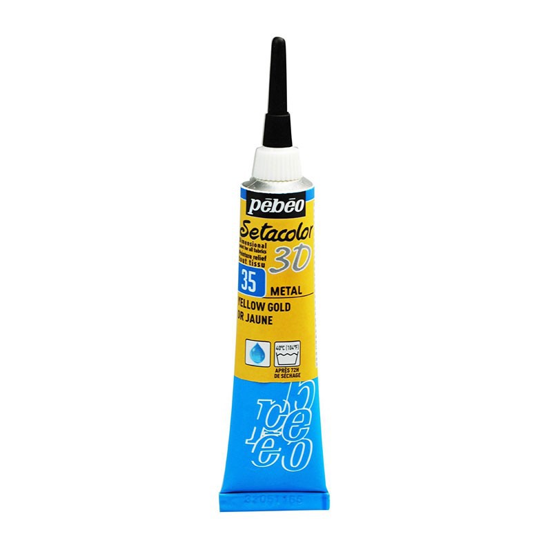 Culoare acrilica Setacolor 3D textile gloss Pebeo