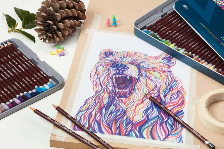 creioane colorate derwent coloursoft