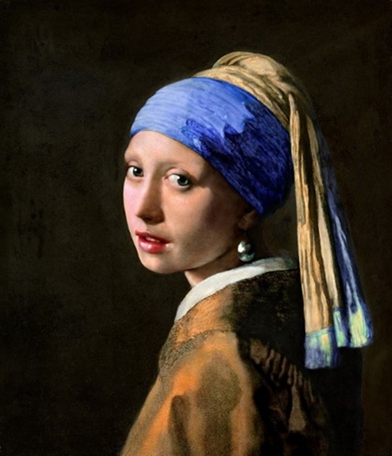 Girl with a Pearl earring, Johannes Vermeer
