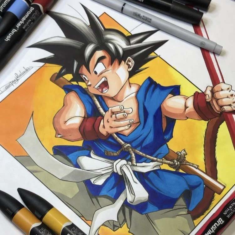Promarker si linere pentru manga