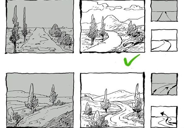 Utilizarea riglelor in desenul manga