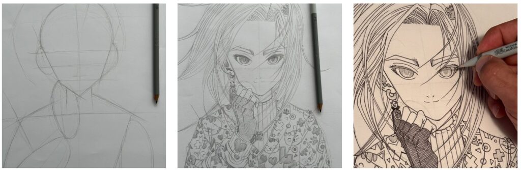 Desenarea personajelor manga