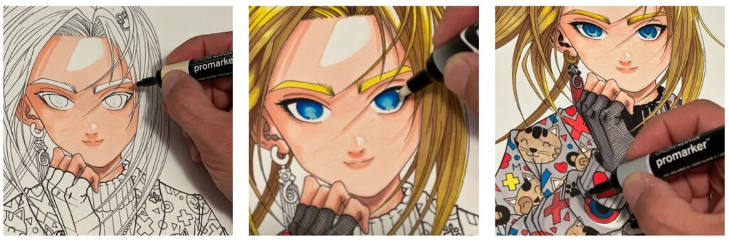 Culoarea in desenul manga