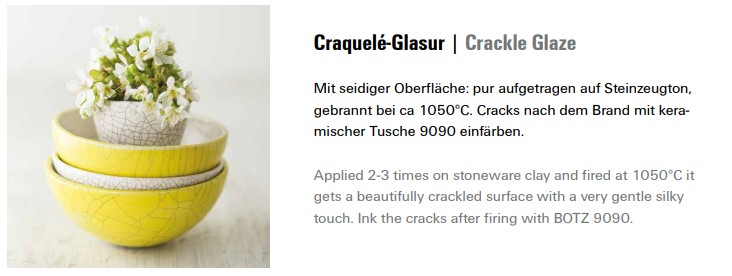 Cum folosești Botz Plus, Crackle Glaze