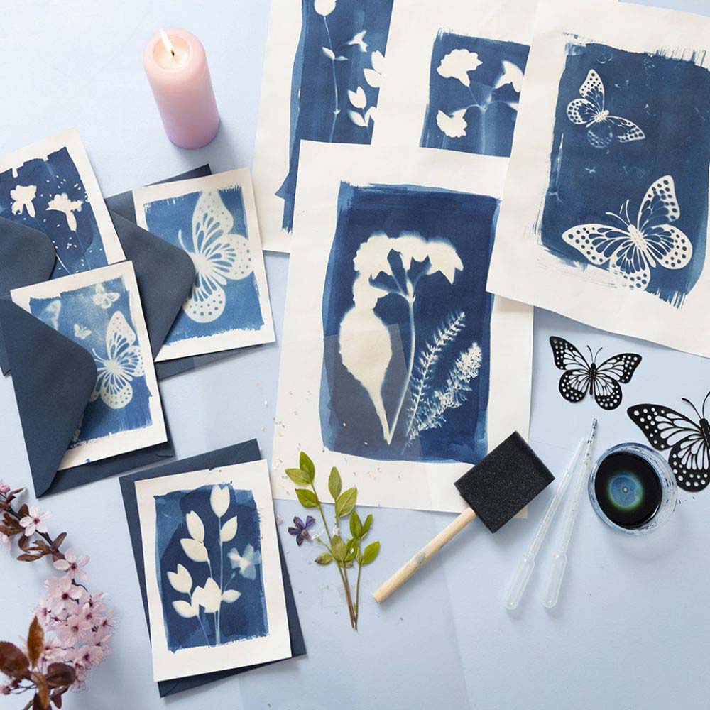 Setul Cyanotype pentru hârtie