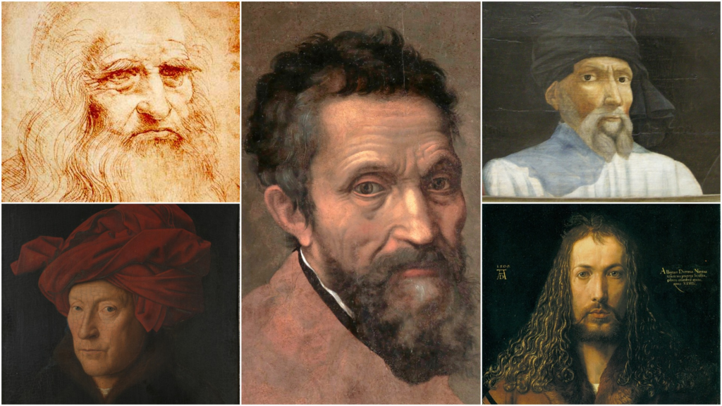Artiști reprezentativi ai Renașterii, Leonardo da Vinci, Michelangelo, Raphael, Sandro Botticelli