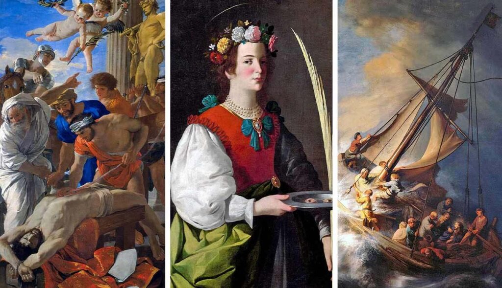 Artiști reprezentativi ai Barocului Caravaggio, Bernini, Rembrandt