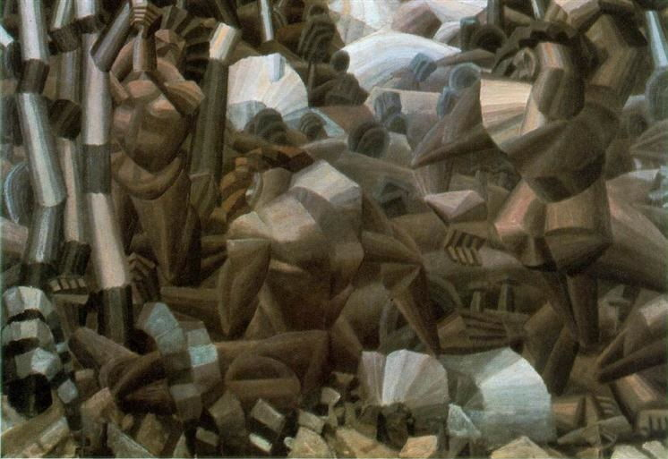 Cum recunoști o lucrare cubistă? Nuduri în pădure (1909–1910) - Georges Braque (1882-1963)